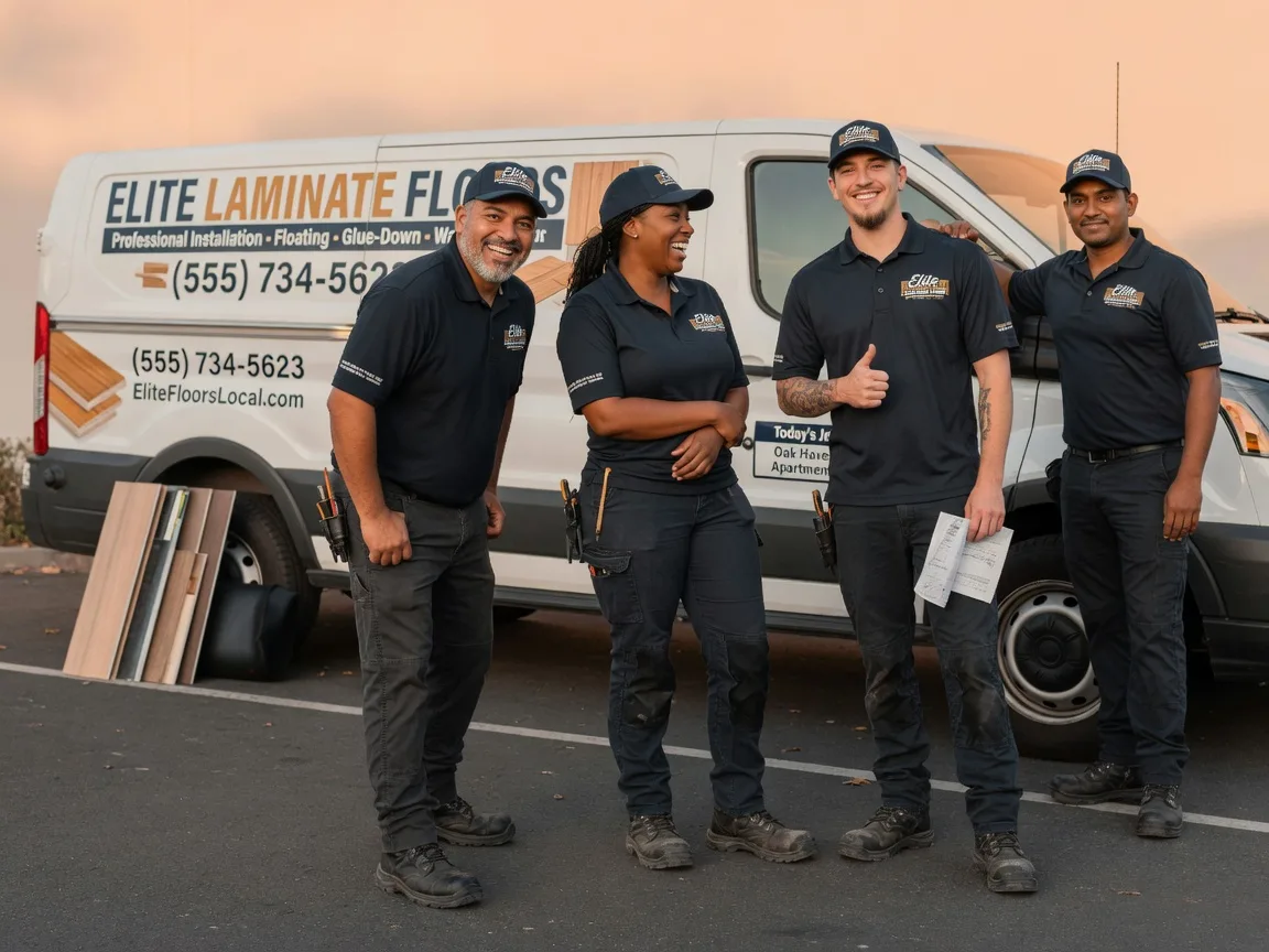 Laminate flooring installation company in Opdyke, IL
